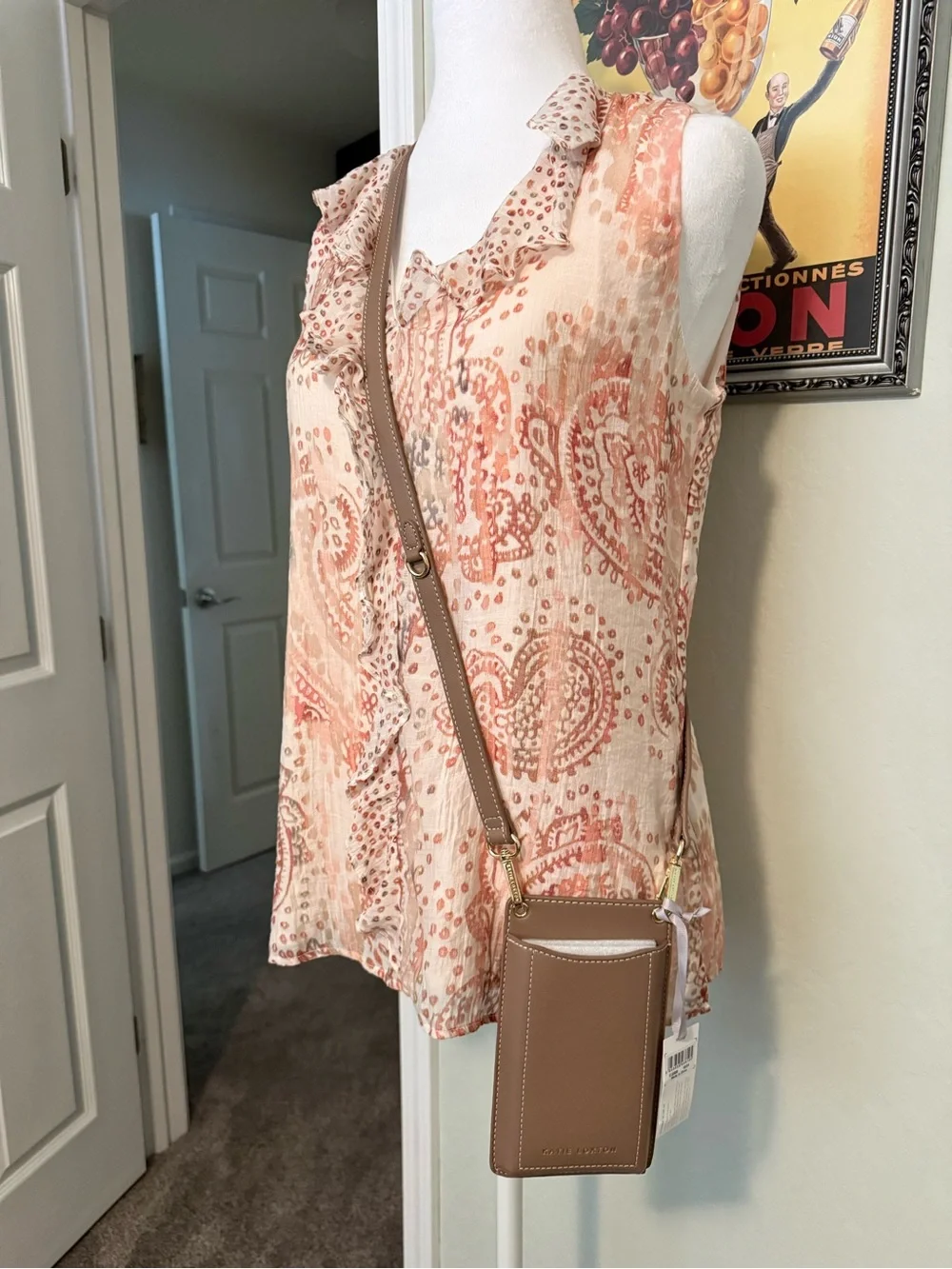 Katie Loxton compact taupe